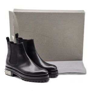 Alexander McQueen Leather MOD Boots 35